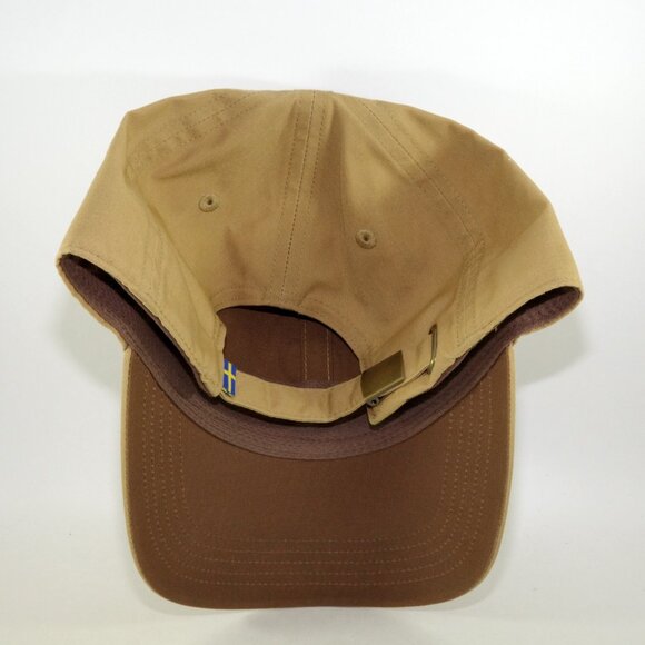 Fjallraven Original Classic Badge Cap Beige Khaki Hat Adjustable Strap L/XL - Picture 5 of 8